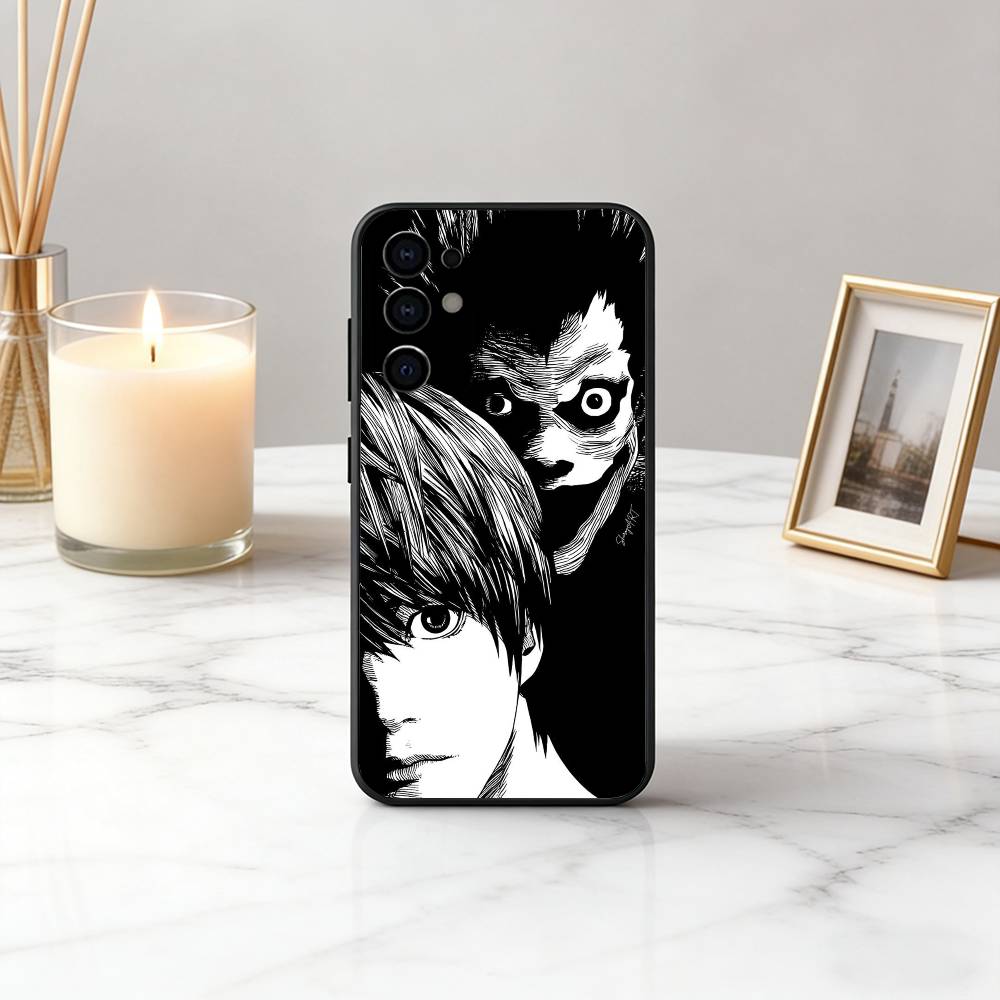 D-Death N-Note L Lawliet-DNLL Phone Case For Samsung S25,S24,S21,S22,S23,S30,Ultra,S20,Plus,Fe,Lite,Note,10,Black Cover