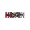 Tesla Model 3/Y/S/X Metal Letter Tail Plaid Label Accessory