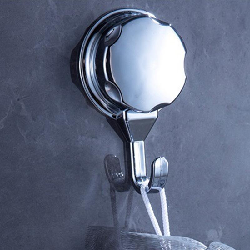 High Quality Easy to Install Hook Chrome-plated with Vacuum Suction Cup for Bathroom and Kitchen 1Pcs /3 Pcs