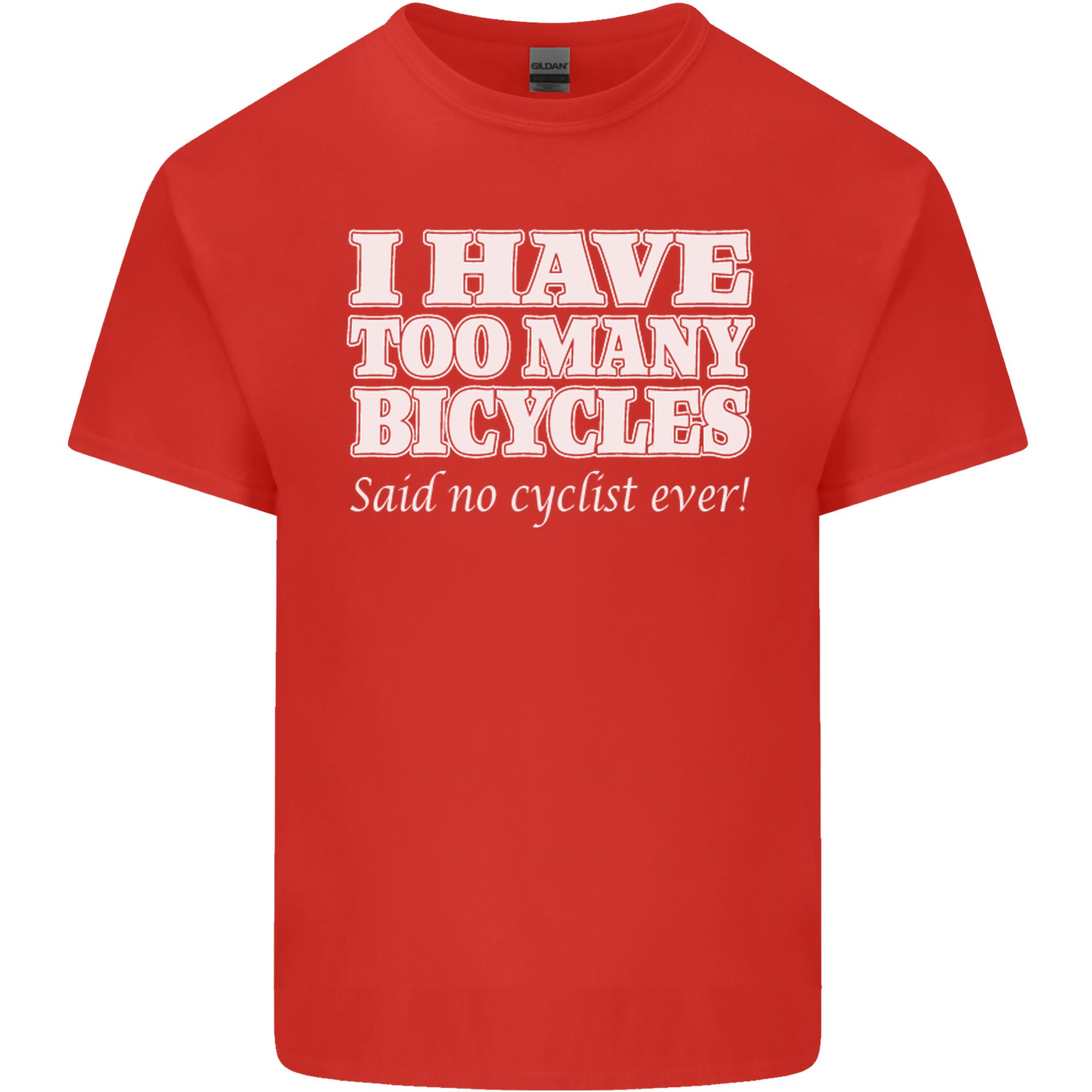 Too Unisexy Bicycles Said No Cyclist Cycling Unisexs Light Cotton TShirt S