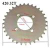 420 96/100/104/108/110/132/140Links Motorcycle Drive Chain Link For 50 70cc 90cc 110cc 125cc 140cc 150cc Pit Dirt Quad ATV Bike