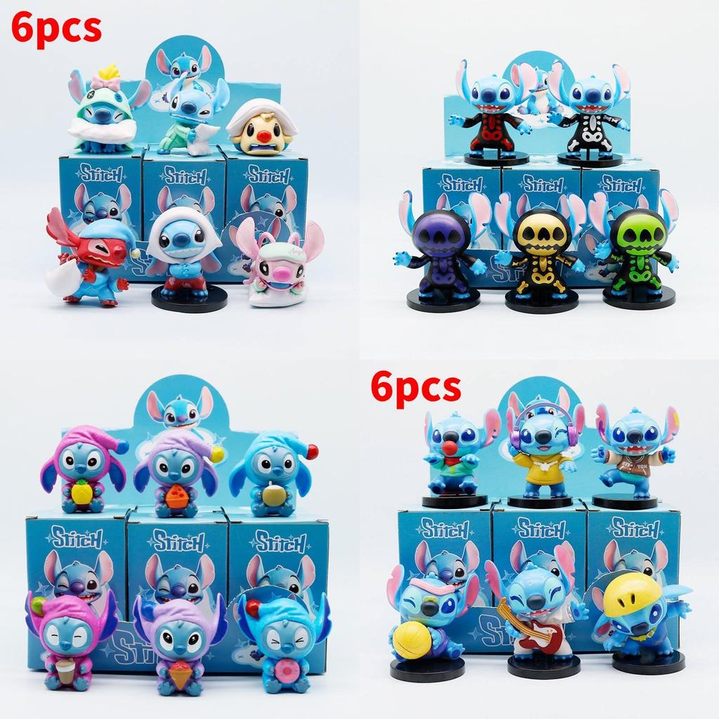 Disney Stitch Pvc Collectible Figure With Interactive Crane Game For Kids And Collectors
