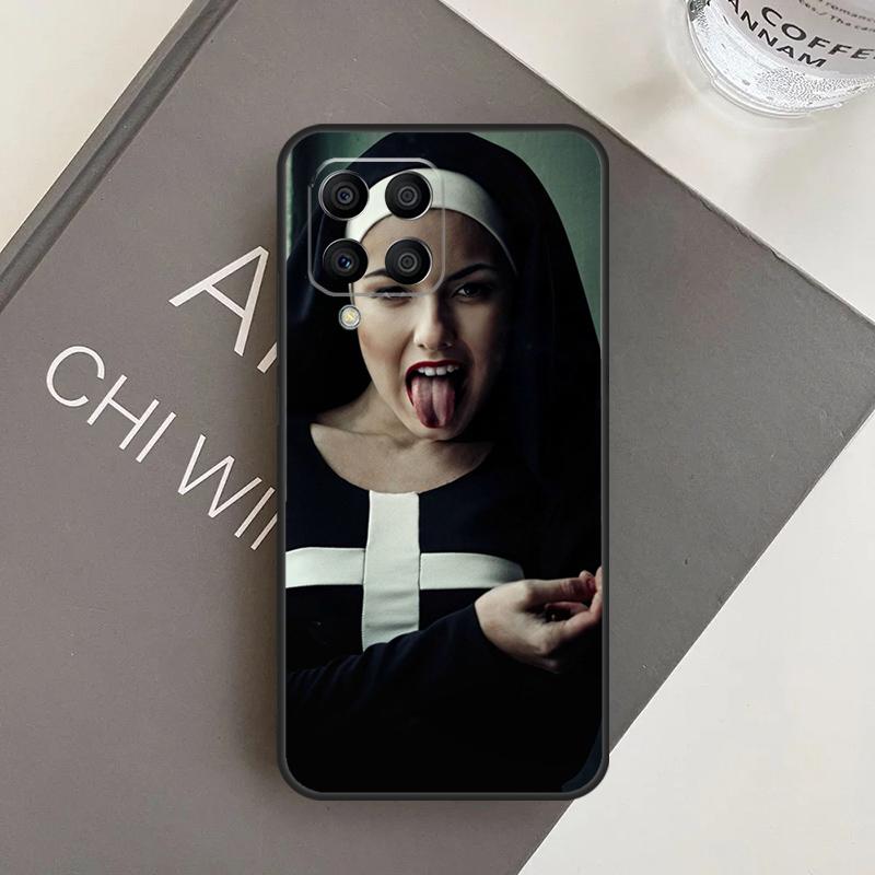 Sister Nun Case For Samsung Galaxy M11 M21 M31 M20 M23 M54 M14 M34 M13 M52 M32 M12 M16 M36 M56 M15 M55