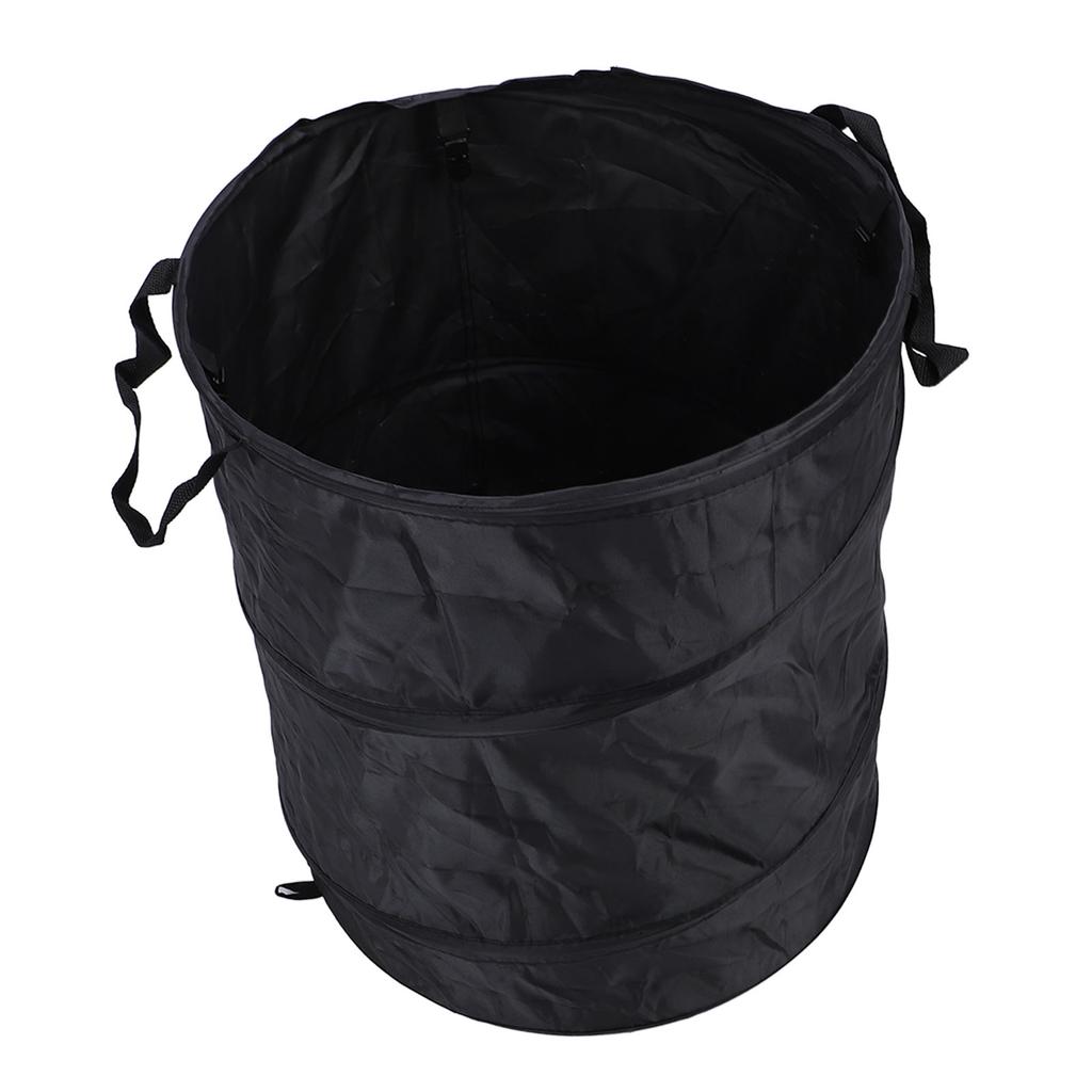 90L Folding Trash Container Portable Water Proof Oxford Cloth Camping Trash Bin for Picnic Outdoor