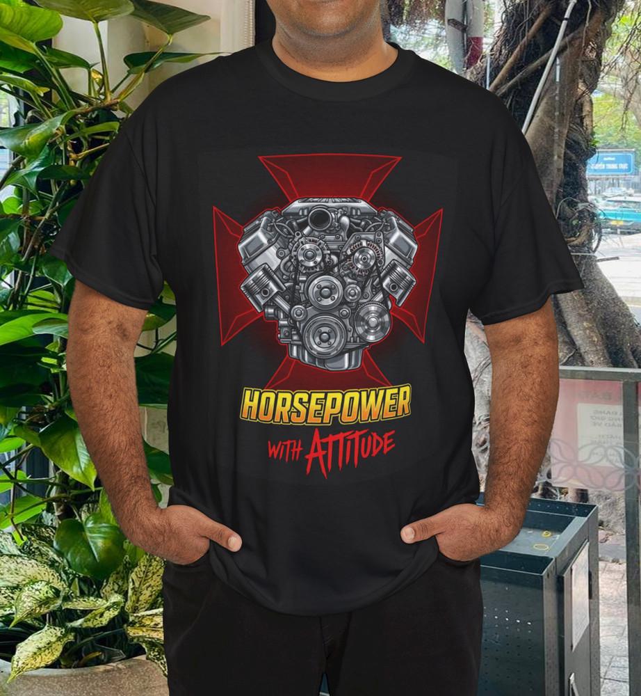 

Mopar collectors guide T-Shirt Horsepower With Attitude 2XL