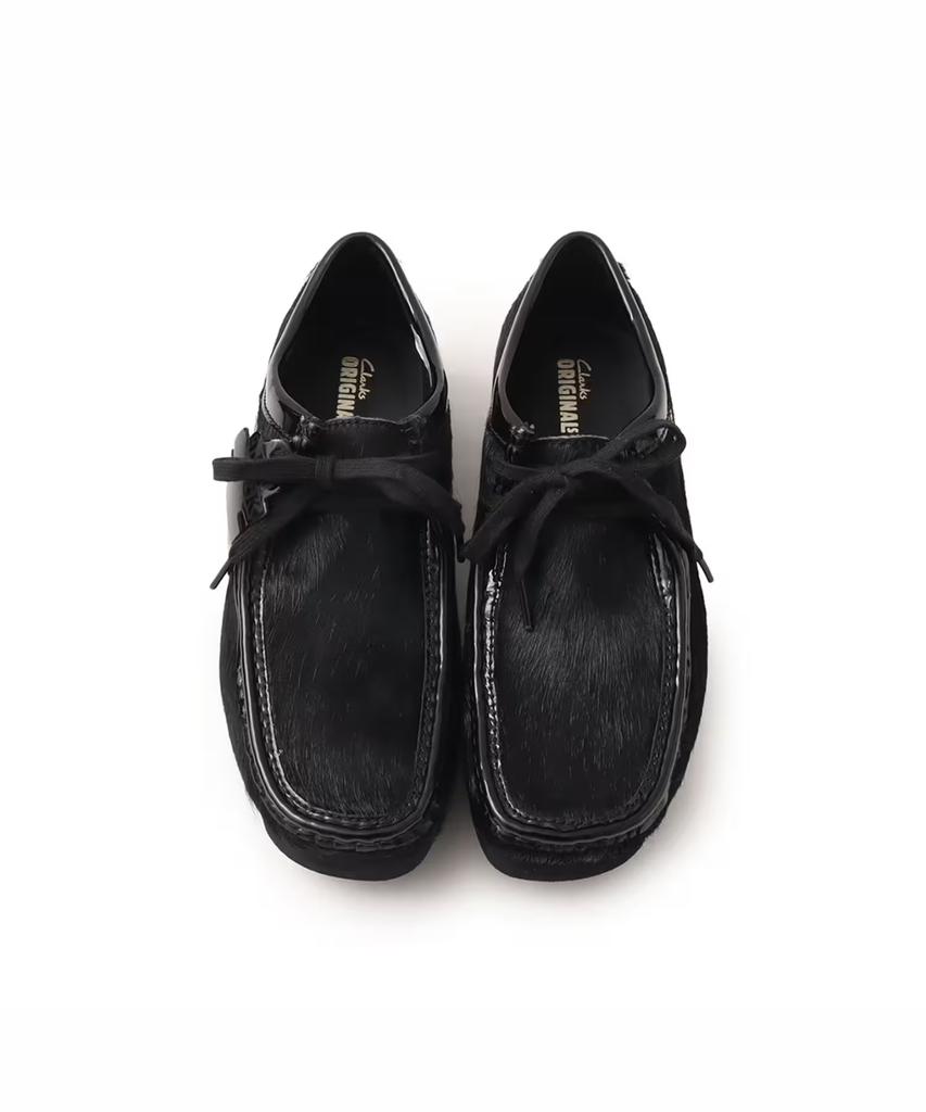 26187743 atmos BlackEyePatch Clarks Wallabee Pelo Negro (de los hombres)