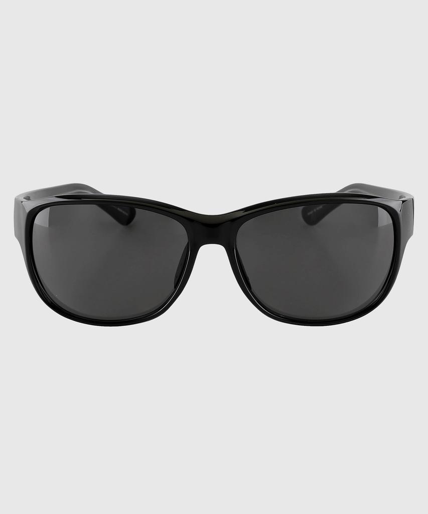 Tuditeo Vis Large Size Uv Protection Horn-Rimmed Running Sunglasses Nylon Lens C1 Glossy Black