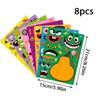 Halloween Cute Pumpkin DIY Game Stickers, Party Notebook and Gift Decoration Sealing Stickers