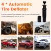 A58X-Automatic Tire Deflator,10-30 PSI/0.7-2 BAR Adjustable Tire Deflator Kit,Air Down Tire Deflators Offroad Accessories