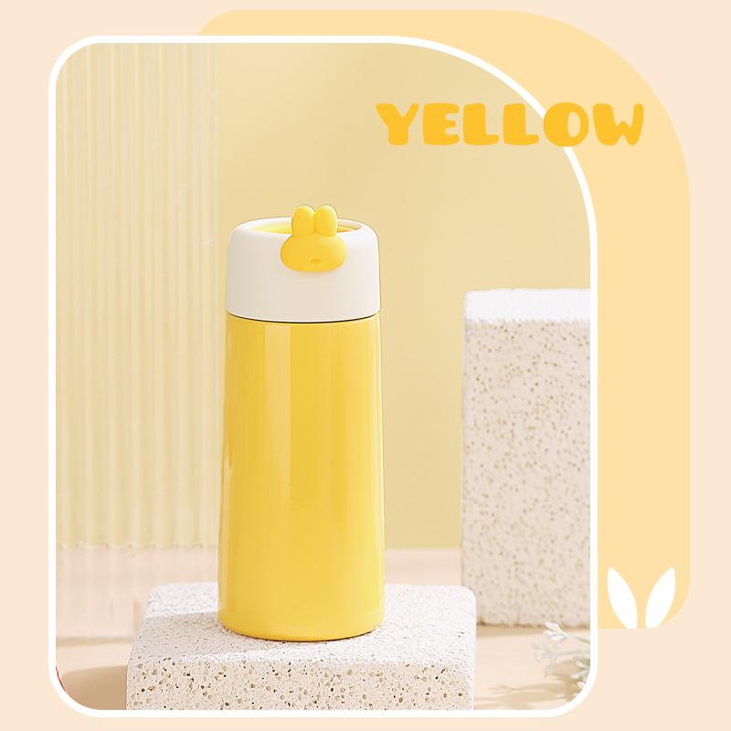 MeyJig Mini přenosná termo vakuová láhev na vodu pro děti, dárkový kelímek 200 ml
