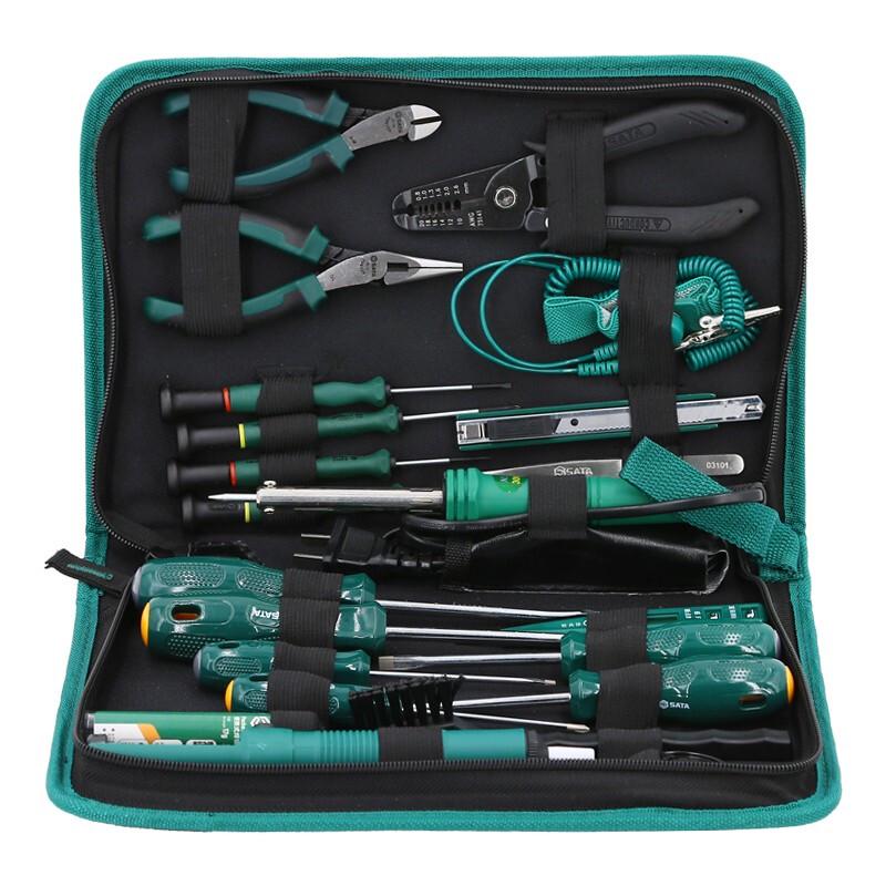 SATA 22-Piece Electronics Repair Tool Kit