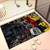 Batman Print Rug, Washable Floor Carpet, For Entryway Dorm Laundry Room Office Study, Home Decor Birthday Christmas Gift