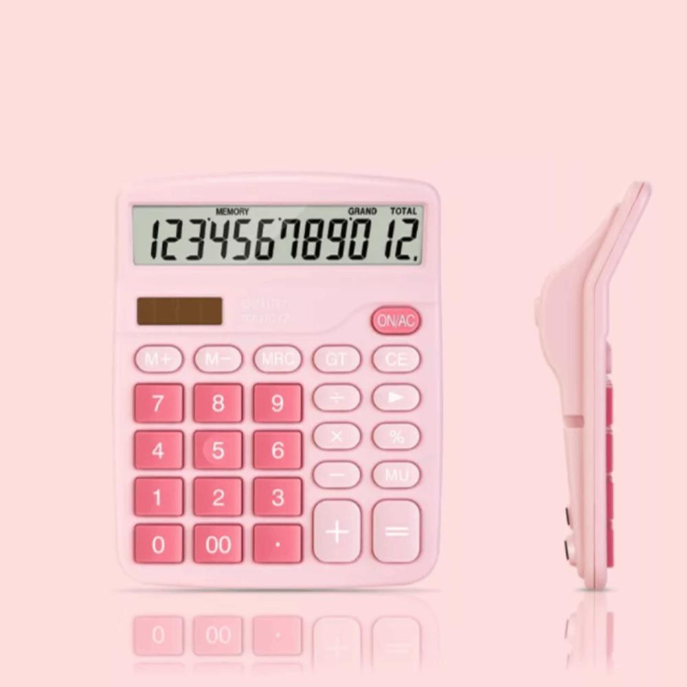 Dual Power Supply Electronic Calculator Accounting Tools Solar Calculator Student Stationery