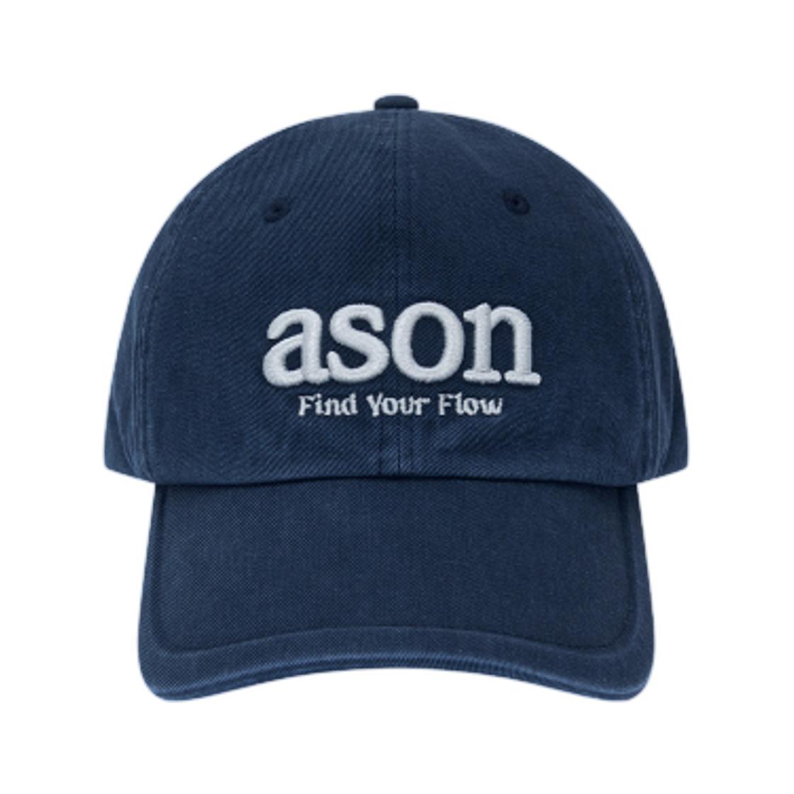 ASON Hoop Ball Cap Navy ONE SIZE