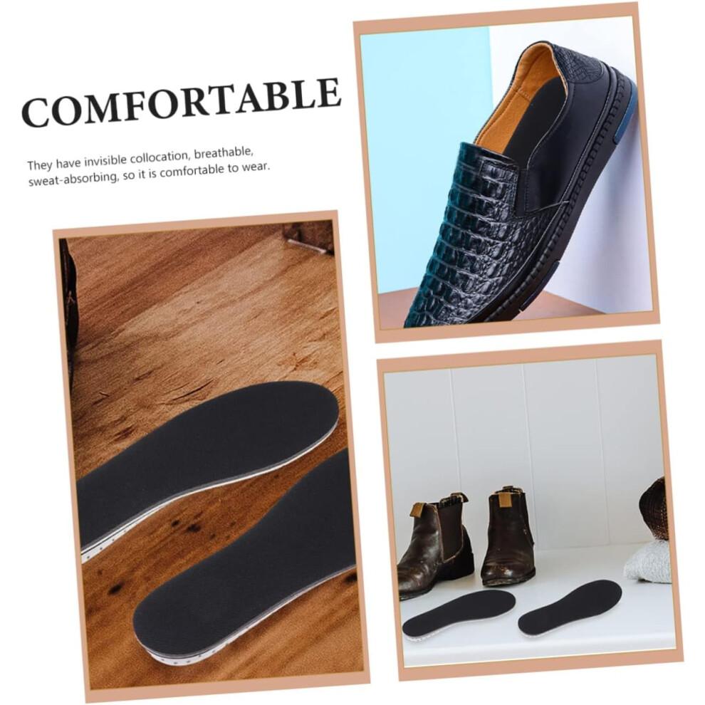 2pairs Heightening Insole Invisible Cushion for Shoe Inserts Insoles Sneakers Memory Foam Comfortable Sport