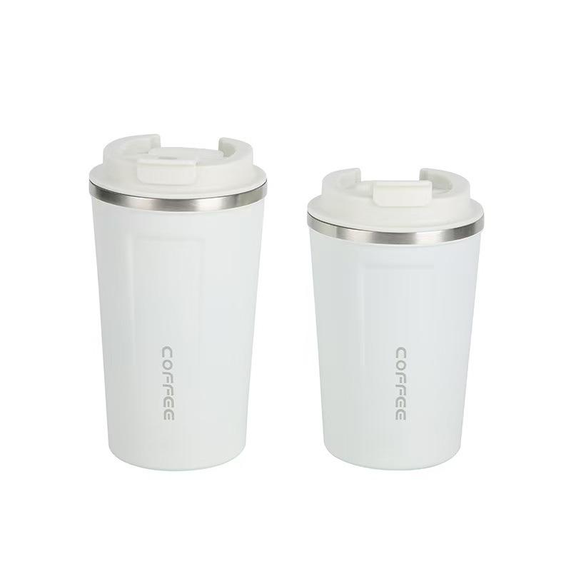 Large Capacity 304 Stainless Steel Coffee Cup with Silicone Sleeve - Double-Wall Vacuum Insulated Travel Mug