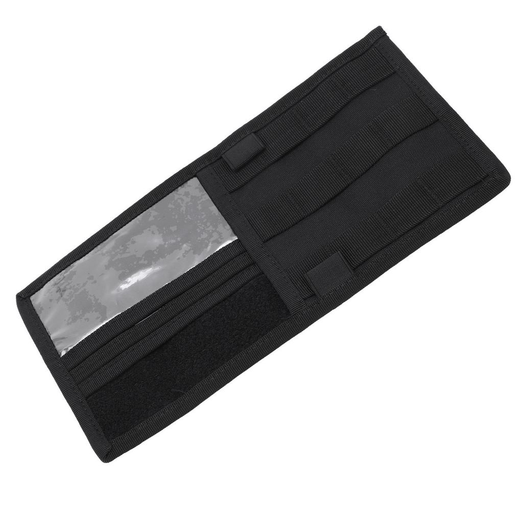 Vehicle Sun Visor Storage Bag Multifunctional Car Sun Visor Organizer for Most VehicleBlack