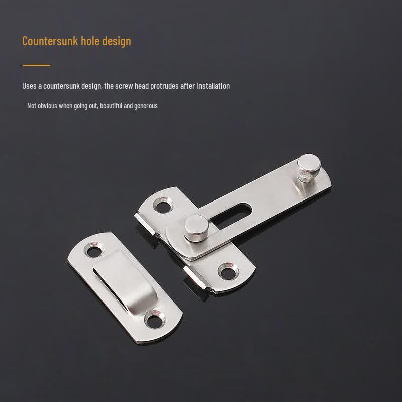 Stainless Steel 90-Degree Door Latch Bolt