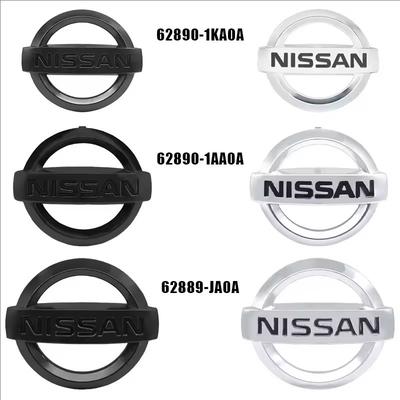 Car Front Hood Emblem Rear Trunk Badge Sticke For Qashqai Juke Pulsar Sentra Altima Patrol Micra Rogue Almera Versa