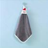 1pc  Coral Soft Hand Towel Absorbent Cloth Dishcloths Bathroom Supplies Cartoon Hanging Cloth Kitchen Accessories