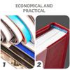 10Pcs Glue Binding Strips Premium Quality Bookbinding Tape for Book Repair Document Binding Craft Projects Multi-Use Office