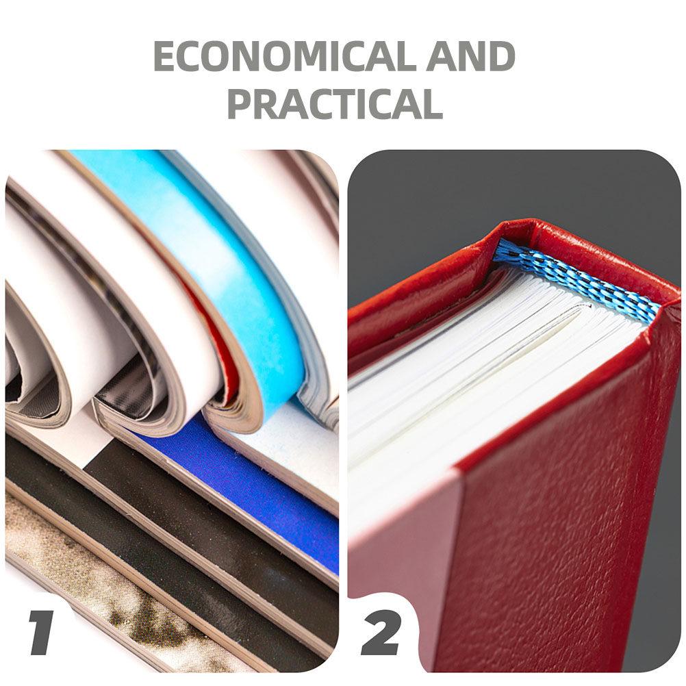 10Pcs Glue Binding Strips Premium Quality Bookbinding Tape for Book Repair Document Binding Craft Projects Multi-Use Office