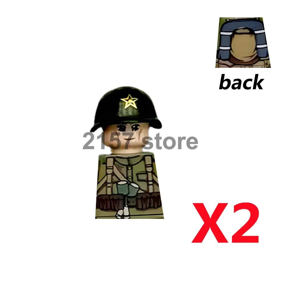 Military Soldier Figure Building Block Weapons Ranger Camouflage Vietnam War US Special Forces KSK Medical Bandit Thief Toy Gift