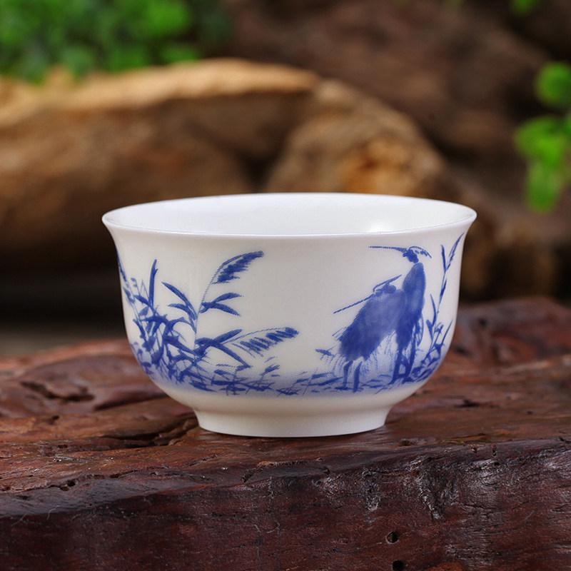 Miniature Ceramic Gongfu Tea Tasting Cup - Extra Small Chaoshan Set