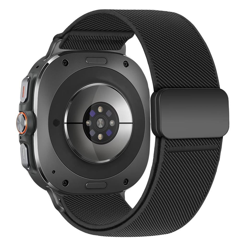 Magnetic Nylon Band For Samsung Galaxy Watch 2025 Ultra Strap 47mm Elastic Bracelet Correa Galaxy Watch 8/8 Classic 46 40mm 44mm