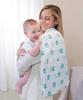 Aiden and Anais Authentic Japanese Swaddle Set of 1 Newborn Night Cry Prevention Gauze Baby Baby Gift Aden Anais Jungle 8983J 120 X 120cm Muslin