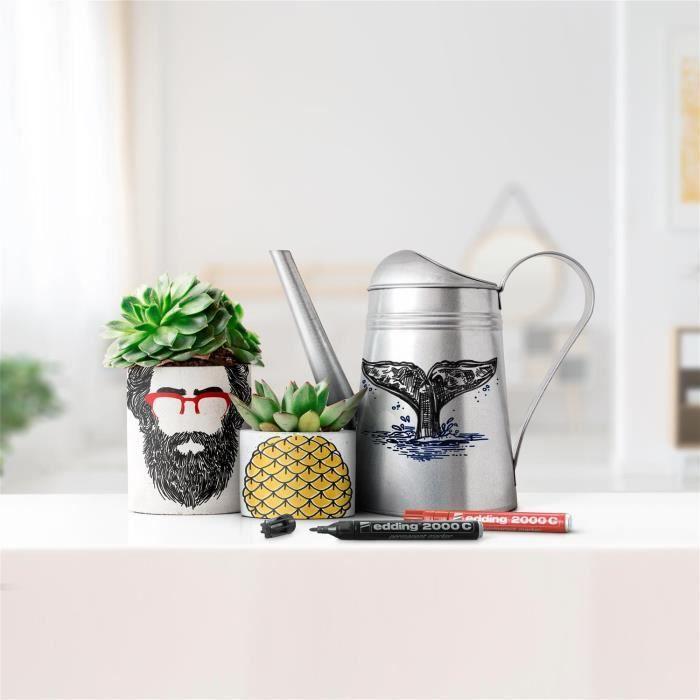 Permanentmarker - EDDING - 2000 C - Sortiert - 1,5-3 mm - Schachtel mit 10