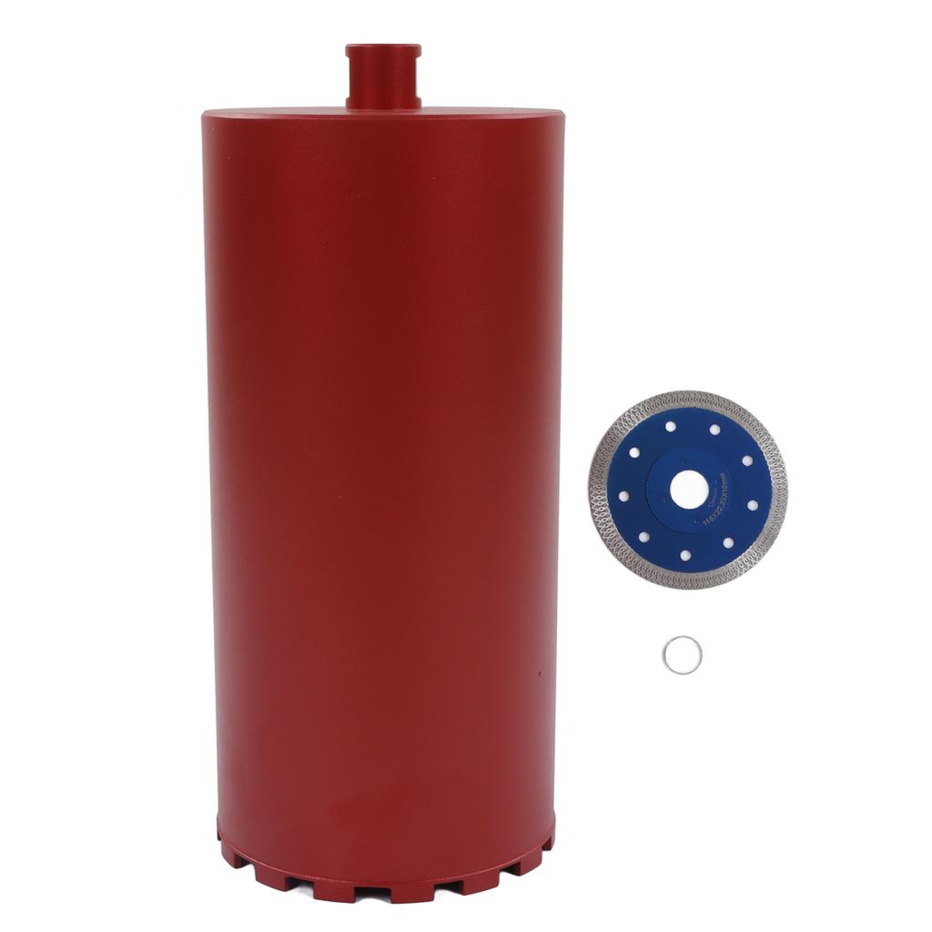 Diamantkernbohrer 58?11 8in Rote Legierter Stahl Mauerwerk Kernbohrkrone für Wandöffnung