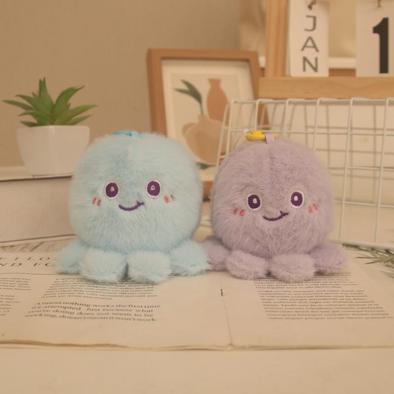 Ocean Animal Plush Toy Collection Pack With Keychain For Kids And Collectors