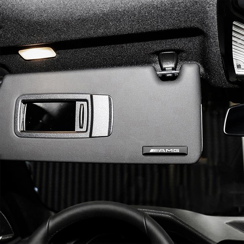 3D Epoxy Car Interior Exterior Decoration Sticker For Mercedes Benz AMG GLC W203 W206 W220 W205 W211 W212 W201 W210 W108 W168