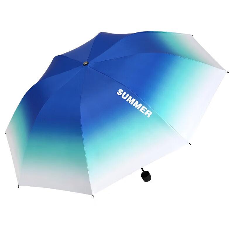 NINORIVA Vibrant Colorful All-Weather Five-Fold Umbrella NR6447