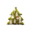 Christmas Pillow Snowflake Velvet  Christmas Tree Elk Pillow Cushion Holiday Decoration Cushion