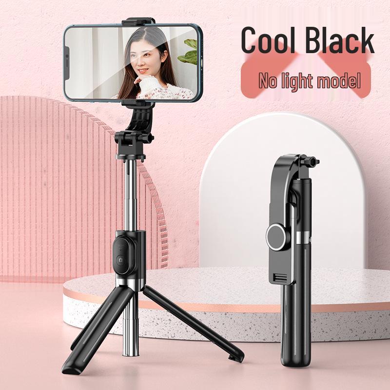 Bluetooth Selfie Stick with Fill Light & Tripod Stand for Live Streaming