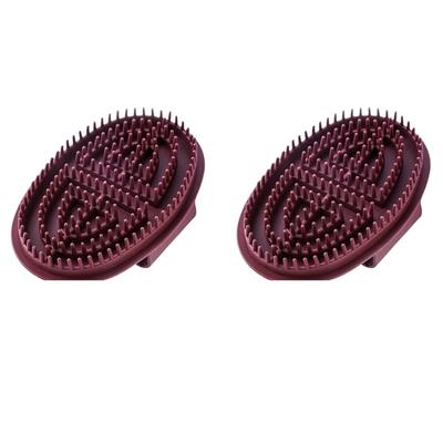 Multifunctional Acupressures Massage Brush With Smooth Surfaces For Full Body Therapys And Beauty Care