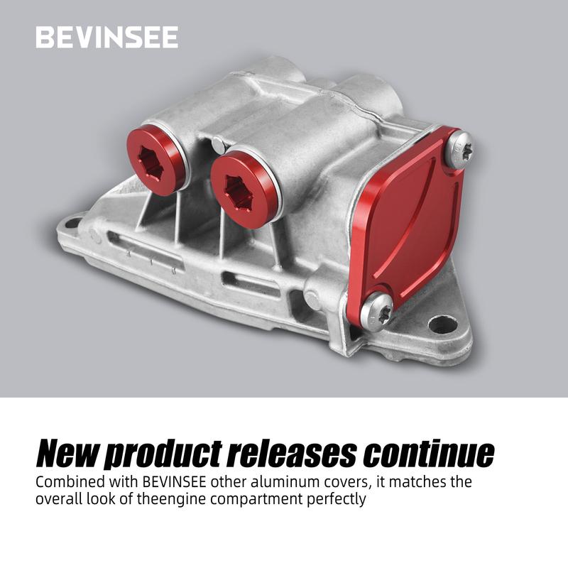 For BMW N54 N55 S55 Oil Thermostat Housing Plugs&Lid Cover, for BMW E90 E91 E92 E93 F30 F34 335i, E60 F10 F11 535i,F82 M2,F80 M3