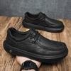 Genuine Leather Men's Casual Shoes Comfortable Walking Shoes Outdoor Male Sneakers Non-Slip Driving Shoes Soft Business Footwear