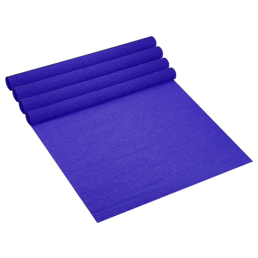 4 Rollen 250x50cm Krepppapier Girlanden Weiches Papier Girlande Blatt DIY Basteln Blumenherstellung Verpackung Party Geburtstag Hochzeit Deko