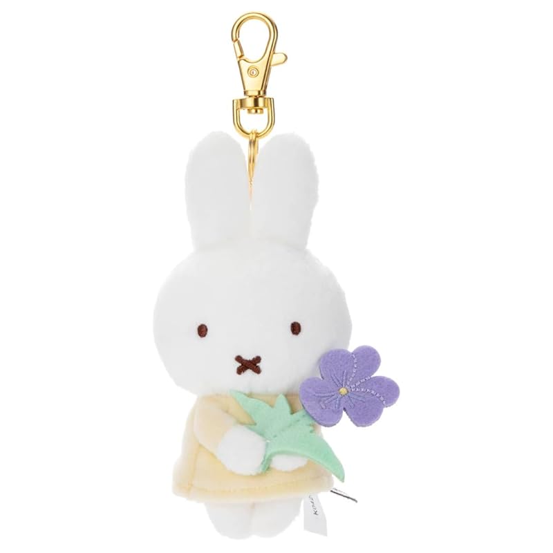 

Bruna A little thank you mascot miffy (Blue violets) Stuffed toy height approx. 15cm