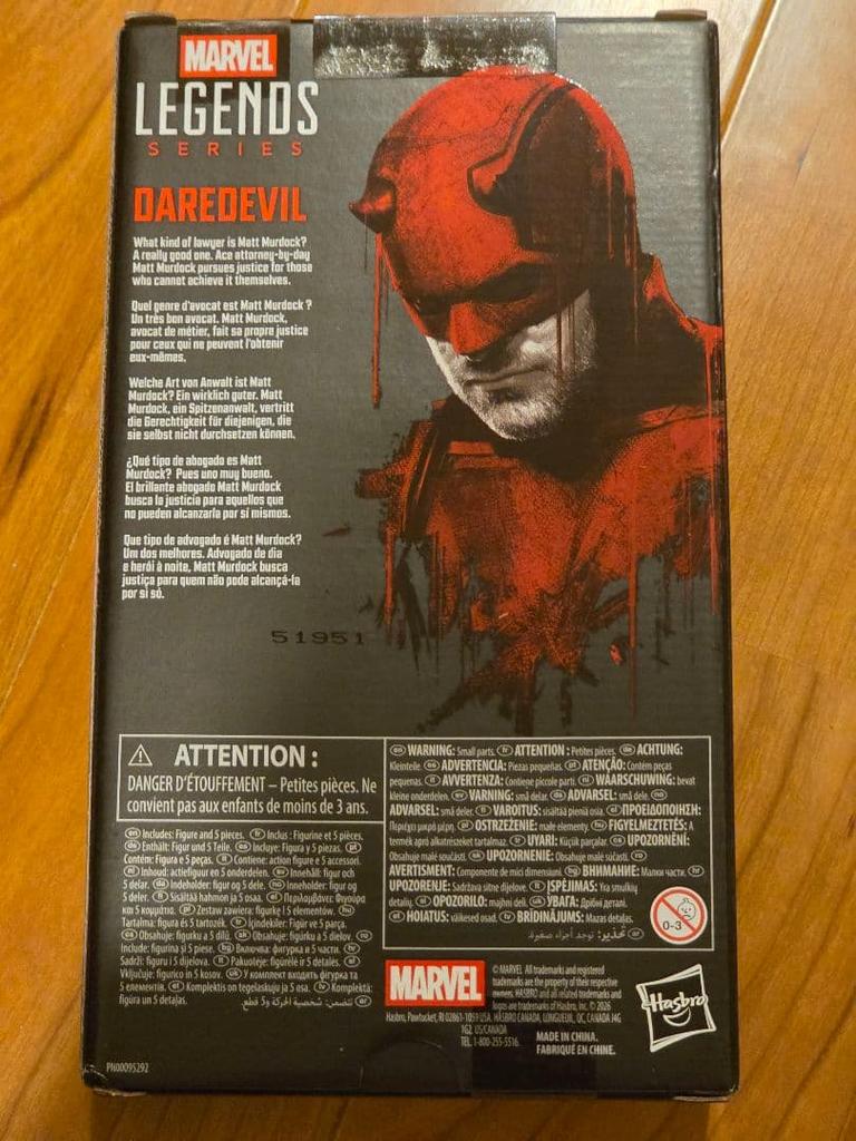 [USED] Marvel Legends Daredevil Born Again