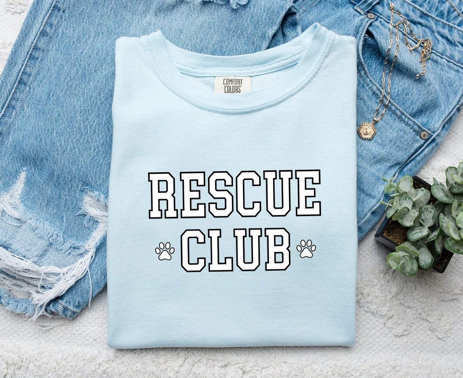 Paw Print Graphic Shirt Dog Rescue Gift Women Bold Tee Footprint T-Shirt Dog Fan Paw Print Graphic Vintage Animal Rescue Tshirt S