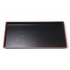 36cm Seiryu Long Wood Grain Tray In Black or Made of Lacquerware Made In Dishwasher J-kitchens Heat-Resistant, (Tray/Tray) Red. Heat-Resistant (ABS