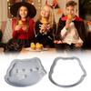 Halloween Ghost Cat Baking Cutters Kitchen Embossing Animal Moulds for Event Bakery Dough Cheese Chocolate Fondant Making