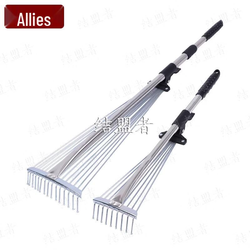Stainless Steel Garden Rake Tool
