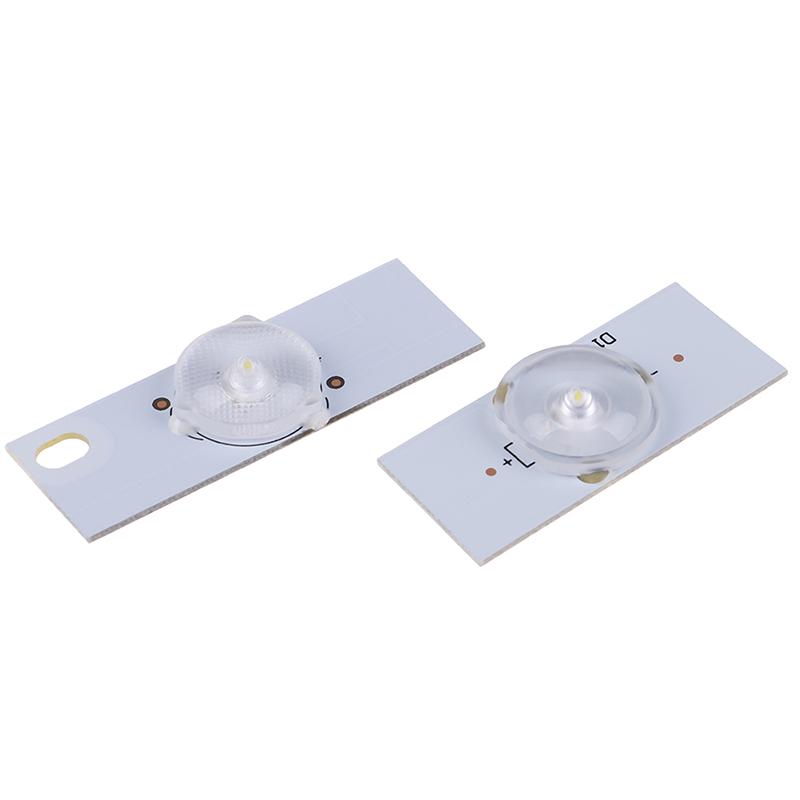 20Pcs 3V 6V Smd Lamp Beads With Optical Lens Fliter For 32-65 Inch Led Tv Repair