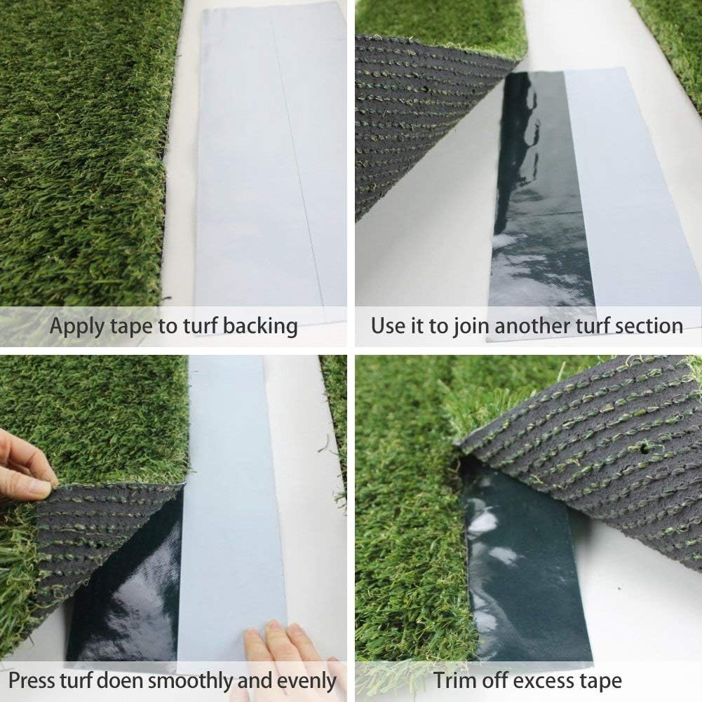 Self Adhesive Artificial Turf Seam Tape Garden Synthetic Lawn Carpet Simulation Grass Anti Slip Waterproof Connecting Fixed Tape
