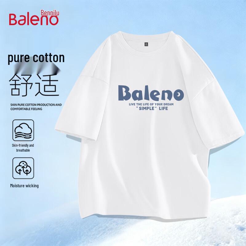 Baleno Unisex BNL Eye Logo Cotton T-Shirt 4XL